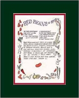 Red Beans N Rice Recipe Art